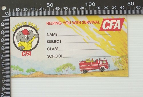Vintage cfa country fire - vintage,