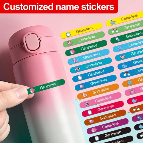 Personalised waterproof name - personalised,