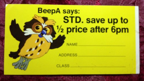Vintage sticker beepa -  vintage,