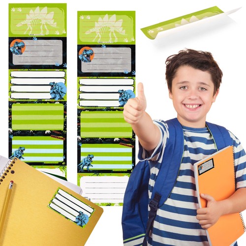 Dinosaur notebook stickers - dinosaur,