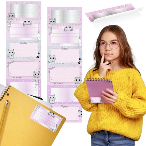 Cats notebook stickers - cats,