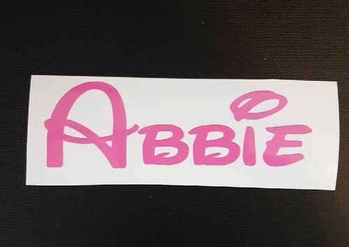 Personalised name sticker - personalised,